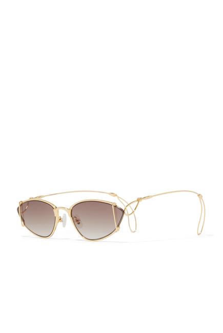 Ornate Almond Sunglasses